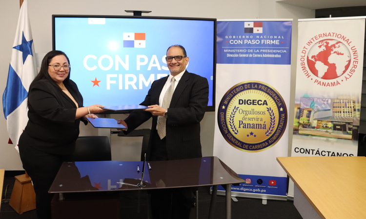 foto de portada de la publicación DIGECA y la Universidad Humboldt International firman convenio de cooperación