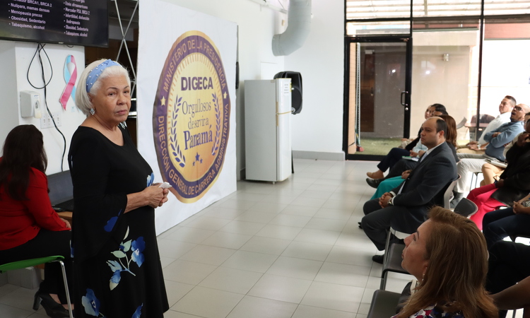 foto de portada de la publicación DIGECA se nutre con la charla “Cáncer de mama y próstata y su relación con el hueso”