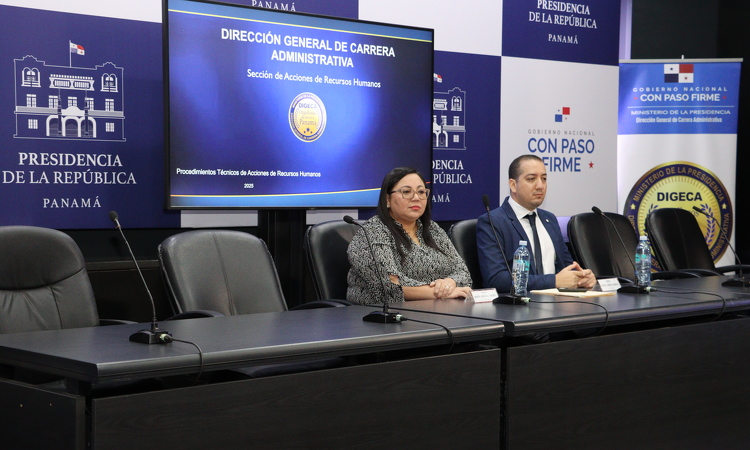 foto de portada de la publicación DIGECA capacita a jefes de OIRHs de Recursos Humanos sobre Metodología para la Administración de Expedientes