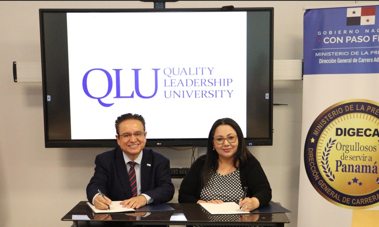 foto de portada de la publicación DIGECA firma convenios con la Universidad del Caribe, S.A y la Universidad Quality Leadership