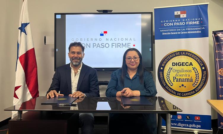 foto de portada de la publicación DIGECA firma convenio de cooperación con la empresa B-XPRESS en beneficio de los servidores públicos