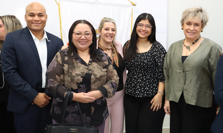 foto de portada de la publicación Directora de Carrera Administrativa participa en rendición de cuentas de la Quality Leadership University