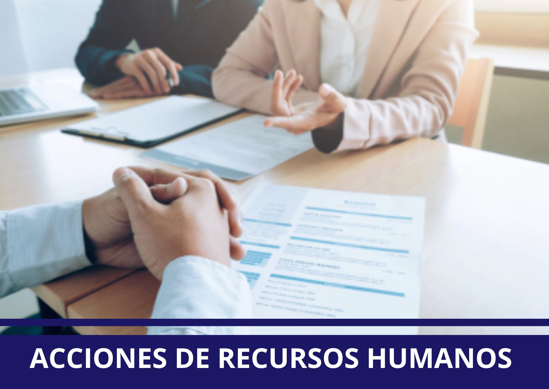 Sección de Acciones de Recursos Humanos