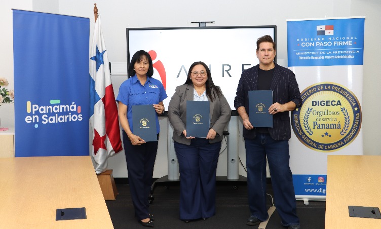 DIGECA suscribe convenio de cooperación técnica con ANREH y Panamá en Salarios