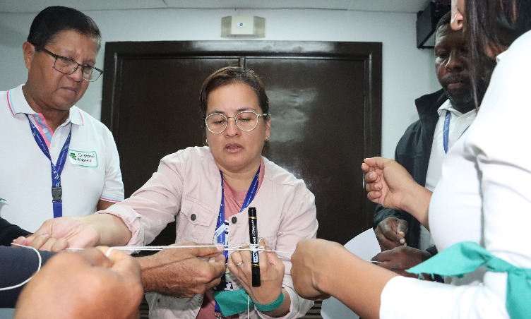 DIGECA fortalece el trabajo en equipo con el taller de cuerdas “Unidos para lograr más”