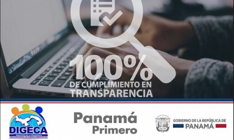 Carrera Administrativa Obtiene 100% en Transparencia